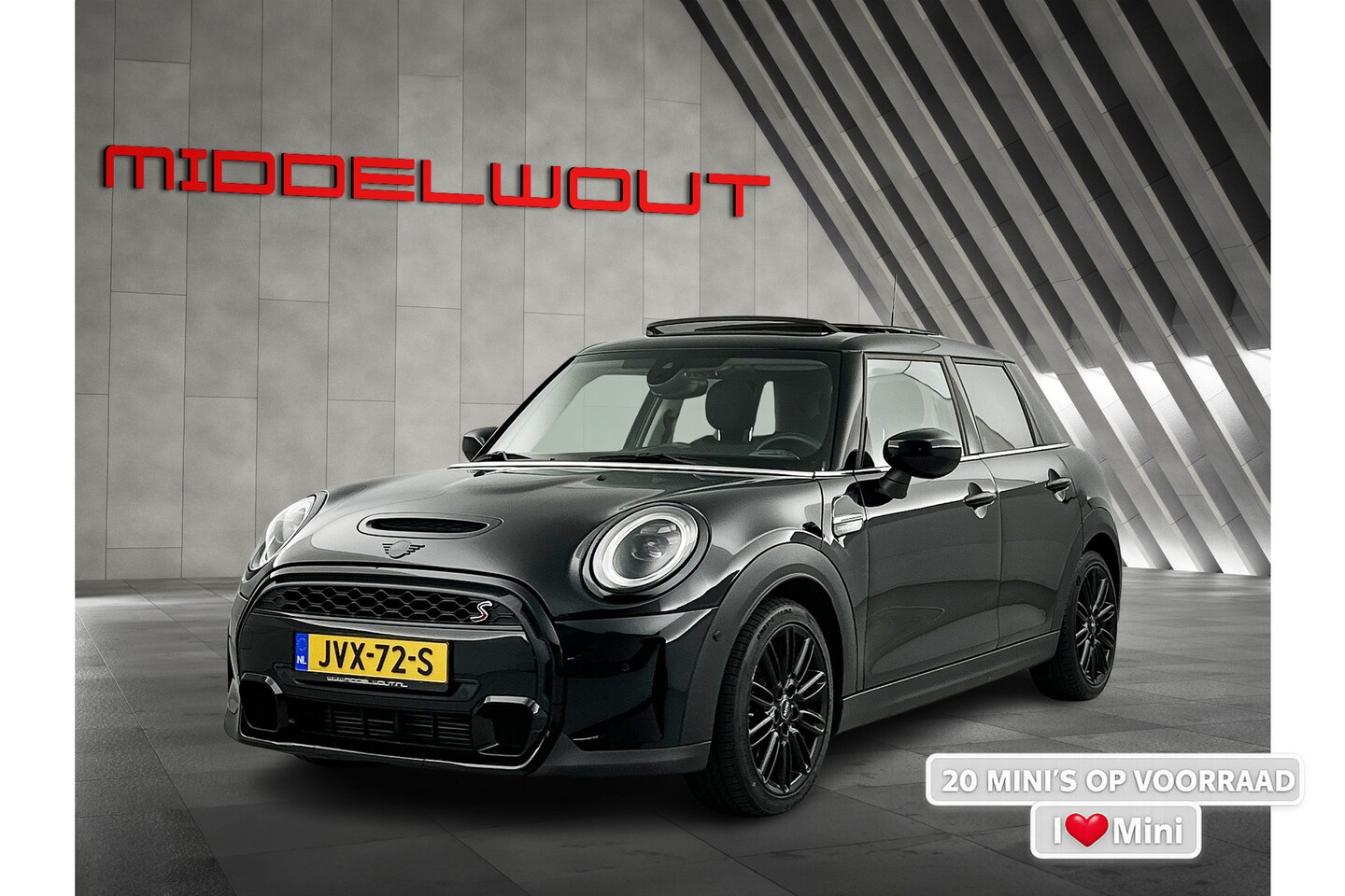 MINI Cooper S - Mini 2.0 179 PK Camden NW-Model /Pano-dak/Leder/Sportzetel - AutoWereld.nl