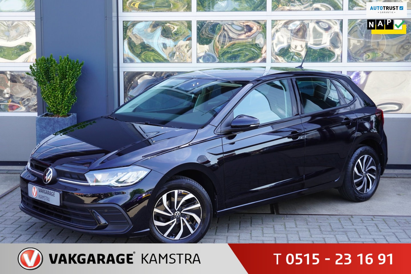 Volkswagen Polo - 1.0 TSI Life 5-drs NAP DAB+/Airco/ACC/PDC - AutoWereld.nl
