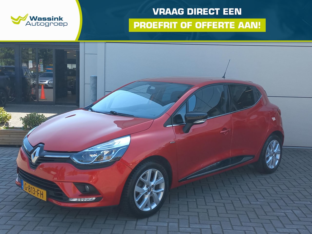 Renault Clio - 0.9 TCe 90pk Limited | Airconditioning | Navigatie | Apple / Android | Lm velgen | Parkeer - AutoWereld.nl