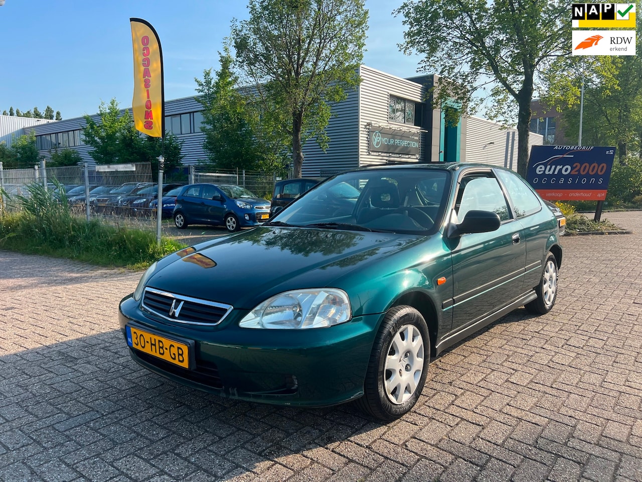 Honda Civic - 1.4i S - AUTOMAAT - ELEKTR RAMEN - GOEDE STAAT ! - AutoWereld.nl