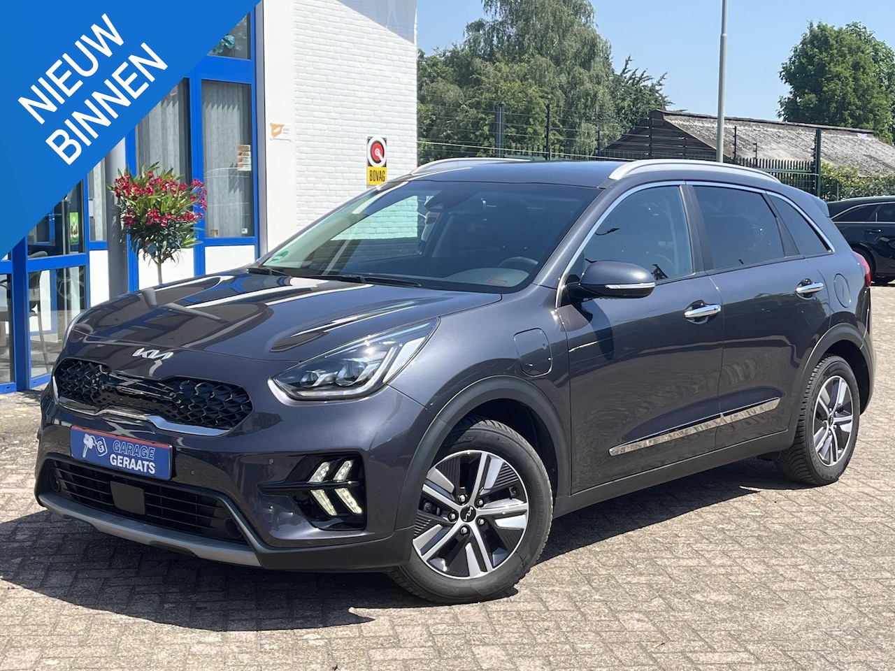 Kia Niro - 1.6 GDi PHEV DynamicPlusLine l 10 jaar garantie, Stoel/stuurverwarming, Navigatie, Dodehoe - AutoWereld.nl