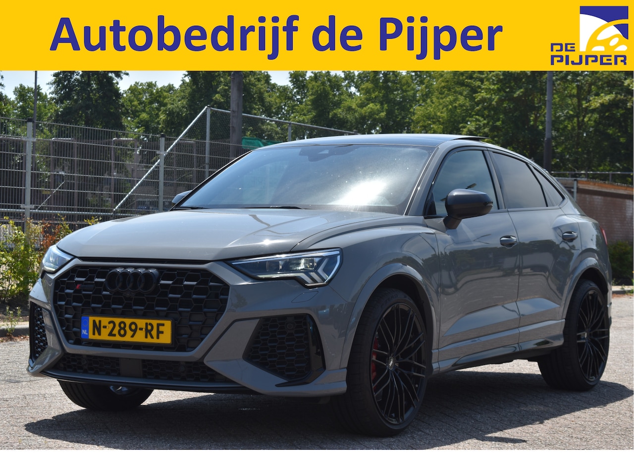 Audi Q3 Sportback - TFSI RS 400pk Assist.pakket | Nardo grey | Open dak | 360 gr.camera | Keyless | Full LED | - AutoWereld.nl