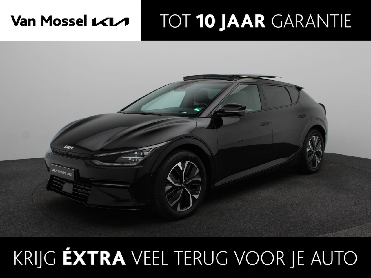Kia EV6 - GT-Line 77.4 kWh | Warmtepomp | 360 graden camera | HUD | Stoel verwarming & Koeling | Stu - AutoWereld.nl