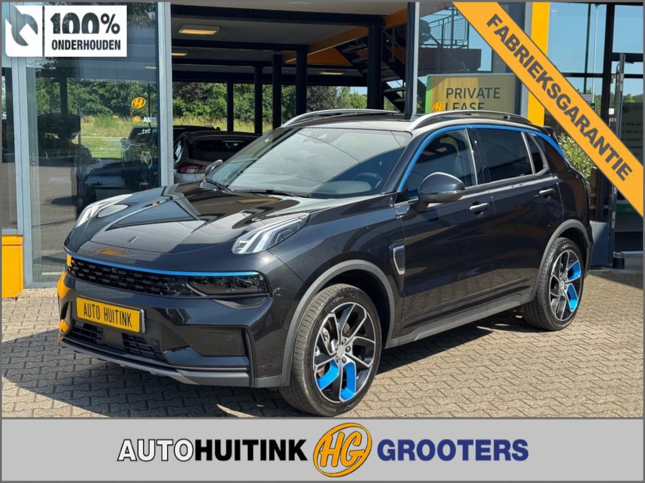 Lynk & Co 01 - 1.5 PHEV Hybrid 261 pk - 360 camera - Zwarte hemel - Nw Model!!! - AutoWereld.nl