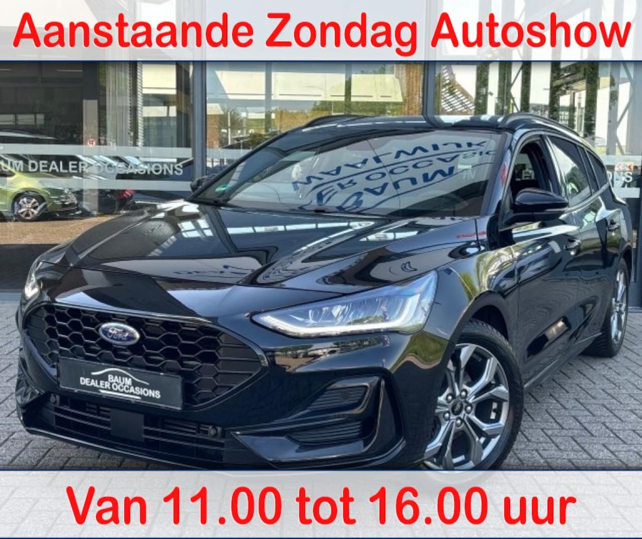 Ford Focus - 1.0 ST LINE X AIRCO NAVI PDC-CAMERA360GR WINTERPACK. - AutoWereld.nl