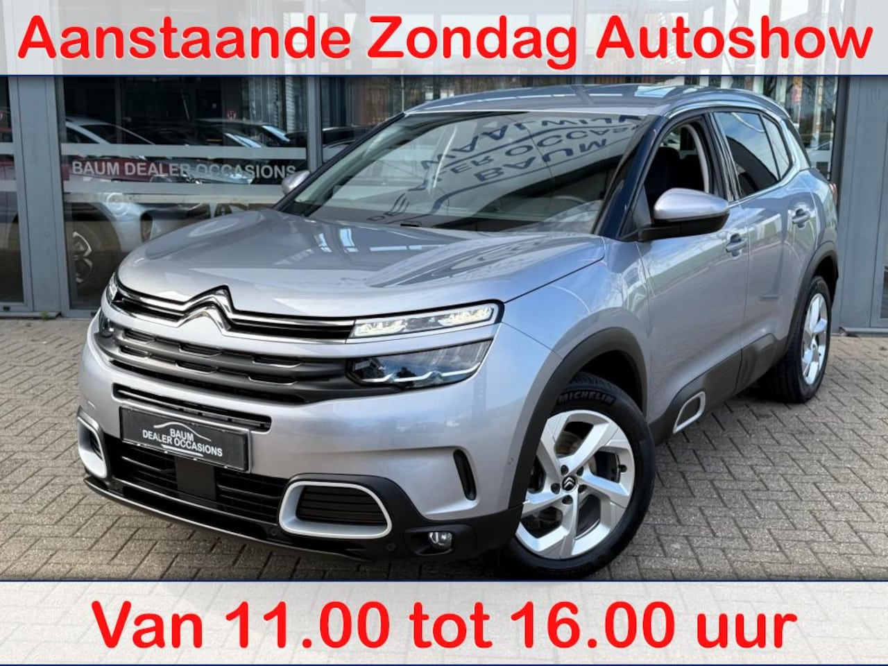 Citroën C5 Aircross - 1.2 PT 130PK BUSINESS PLUS AIRCO NAVI PDC-CAMERA. - AutoWereld.nl