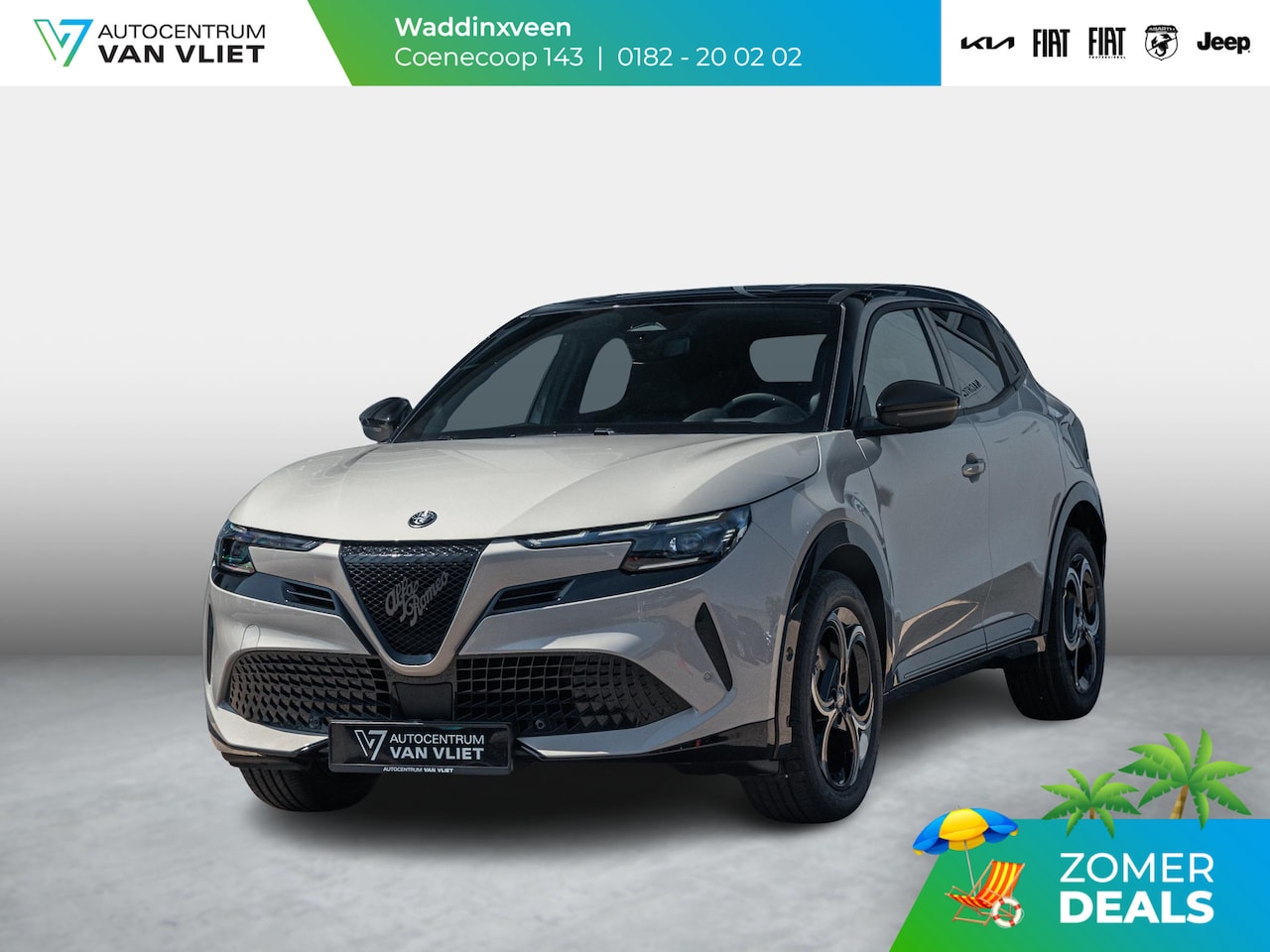 Alfa Romeo Junior - Elettrica Ti 54 kWh | Clima | Adapt. Cruise | Keyless | Handsfree A-Klep | PDC rondom | Pa - AutoWereld.nl