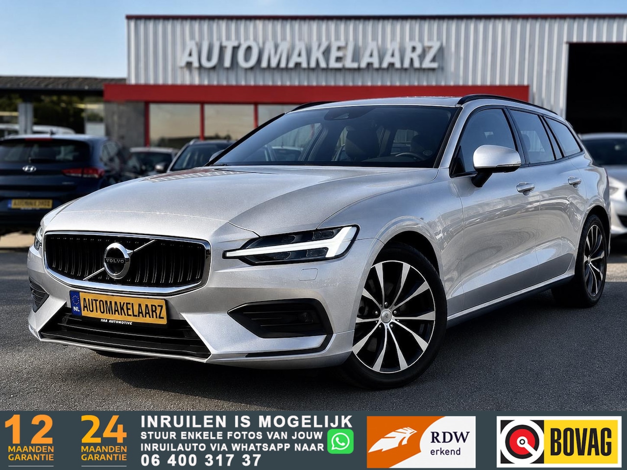 Volvo V60 - 2.0 D3 Momentum | BLINDSP. LANE ACC - AutoWereld.nl