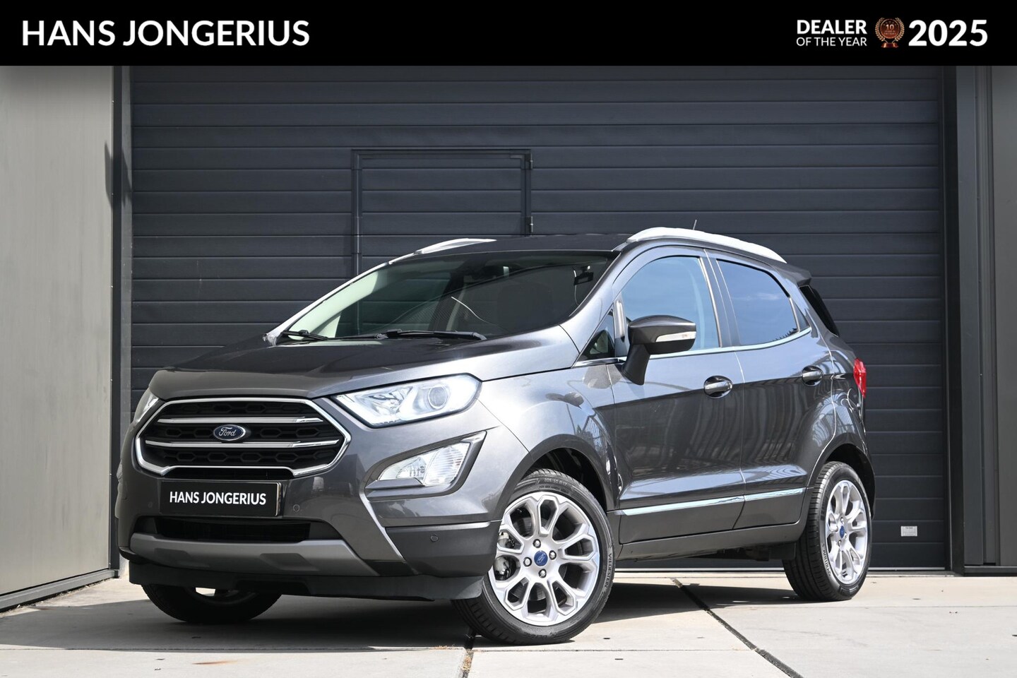 Ford EcoSport - 1.0 EcoBoost Titanium | AUTOMAAT | TREKHAAK | CAMERA | STUUR/STOELVERWARMING | NAVI | B&O - AutoWereld.nl