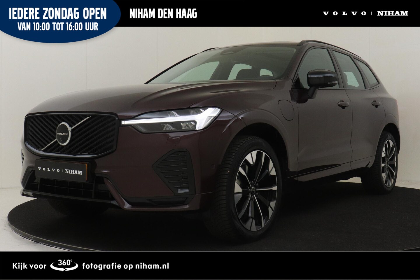 Volvo XC60 - II T6 PLUG-IN HYBRID AWD ULTRA DARK -PANO.DAK|HARMAN/KARDON|360°CAM|HEAD-UP DISP.|TREKHAAK - AutoWereld.nl