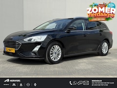 Ford Focus Wagon - 1.0 EcoBoost Titanium Business / stoel en stuur verwarming/ voorruit verwarming / achterui