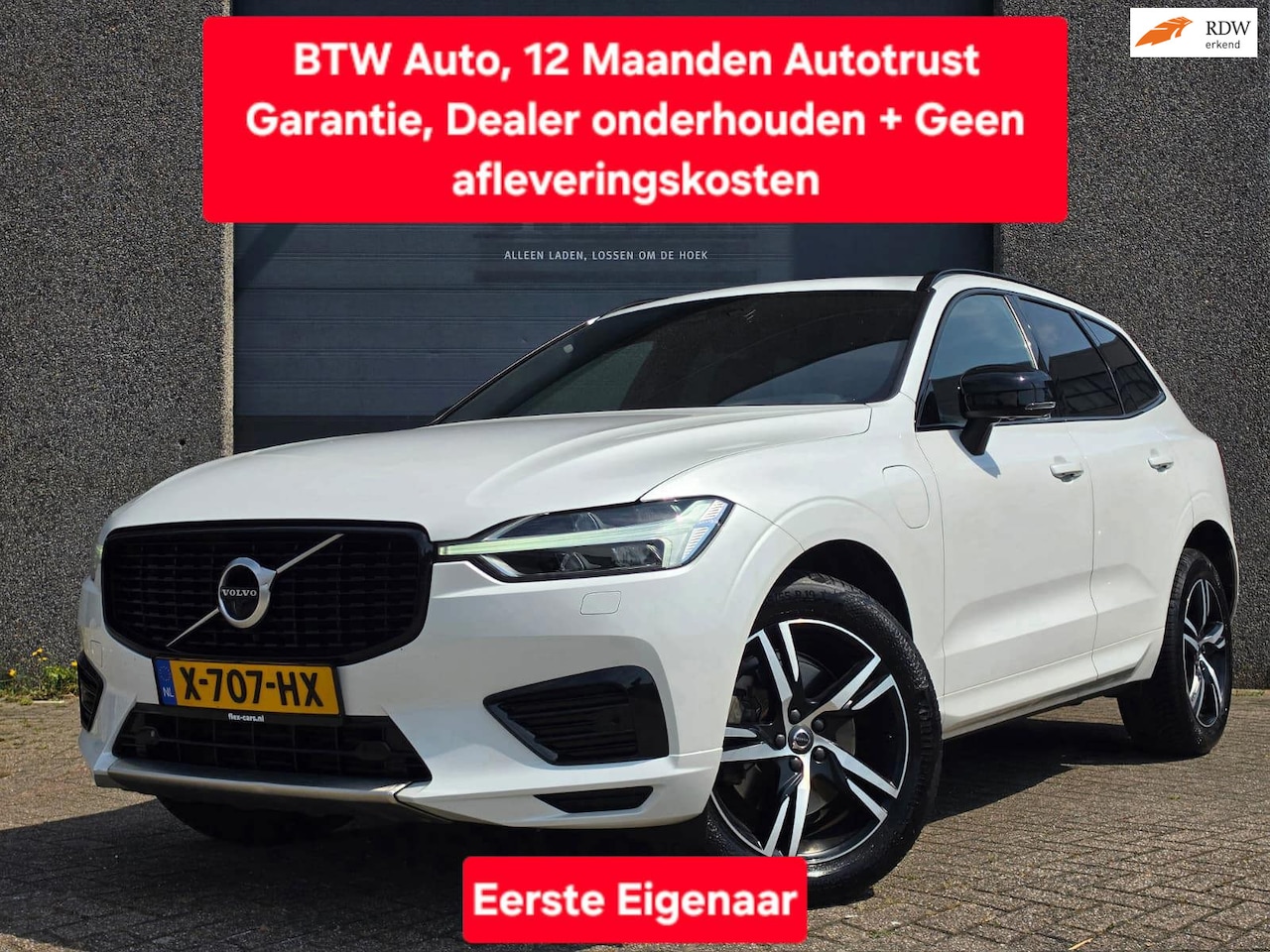 Volvo XC60 - 2.0 Recharge T6 AWD R-Design|BTW Auto|Eerste Eigenaar|Dealer Onderhouden - AutoWereld.nl