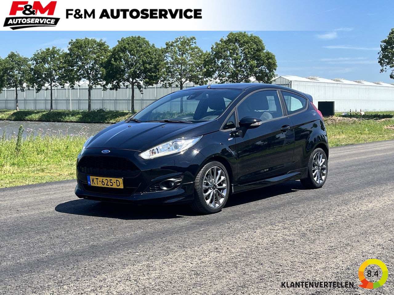 Ford Fiesta - 1.0 EcoBoost ST Line Airco, cruise, camera, navi - AutoWereld.nl