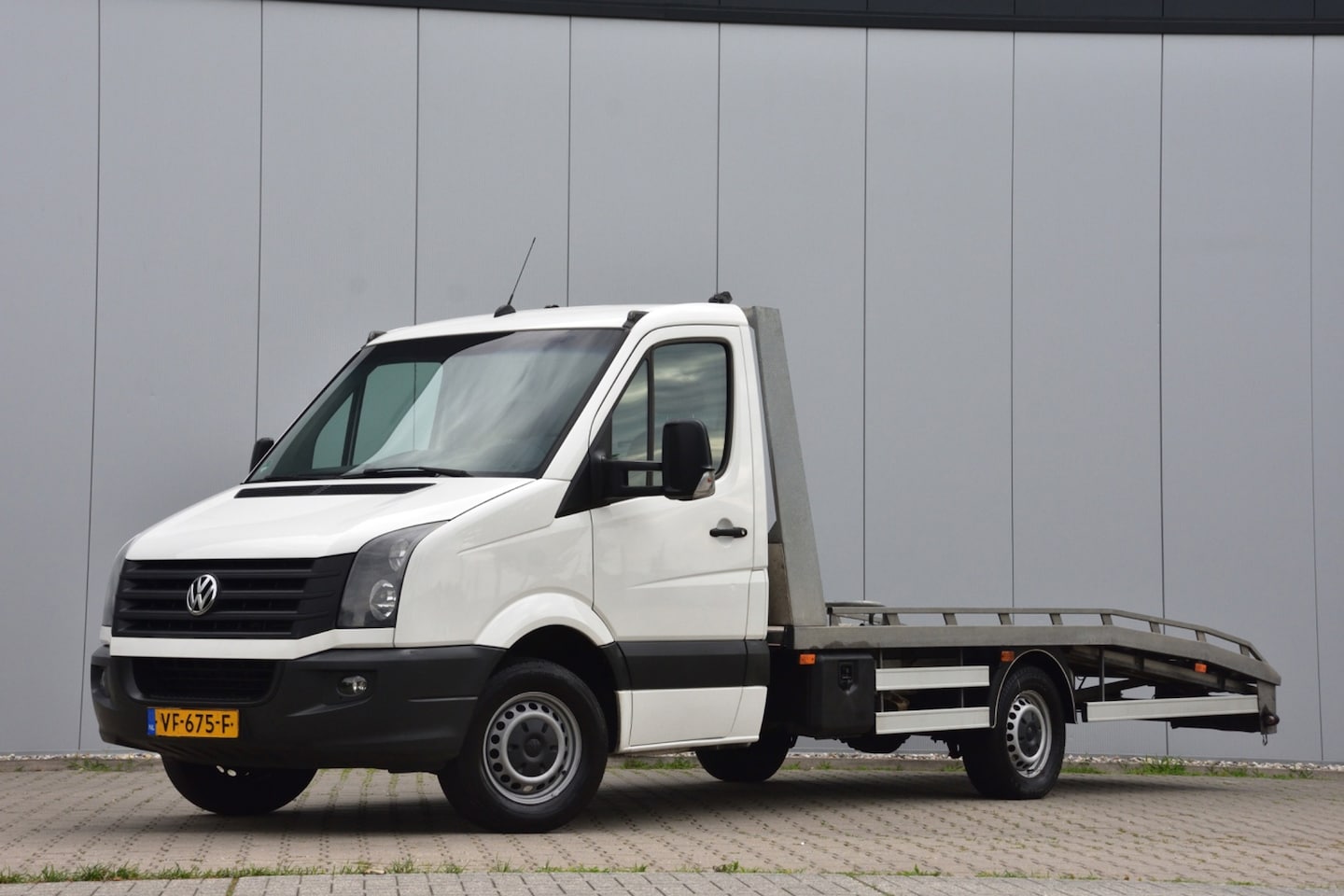 Volkswagen Crafter - 35 2.0 TDI NAP, Luchtvering, Tachograaf, Navi, Airco, Goed onderhouden Oprijwagen Autoambu - AutoWereld.nl
