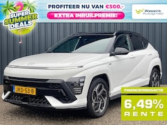 Hyundai Kona - 1.6 GDI HEV 141pk DCT N-Line Edition I Adaptive | Summer Deals | CarPlay I Navigatie I Cam