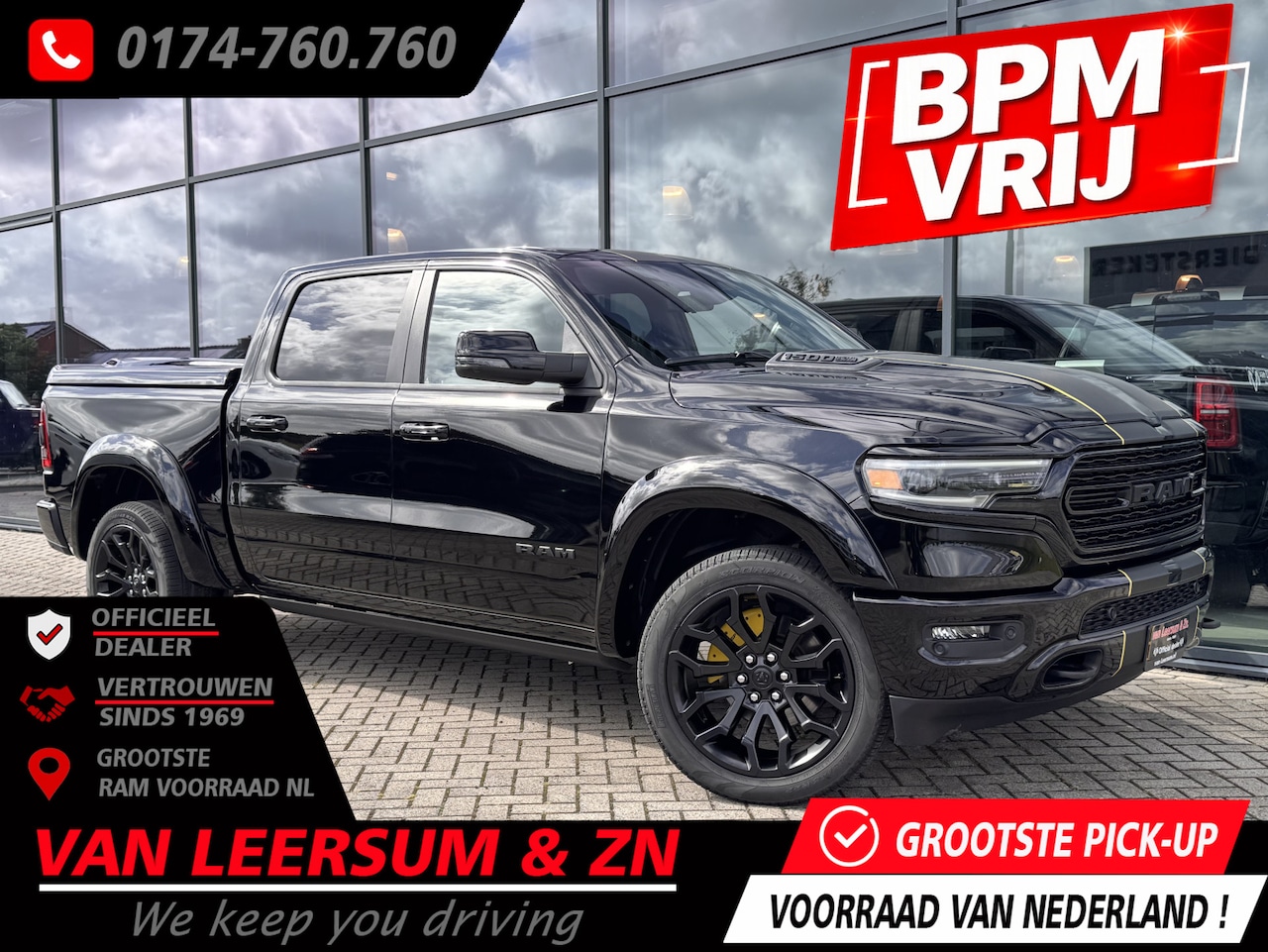 Dodge Ram 1500 - LIMITED | Pano | 360 graden camera | Digital Cluster - AutoWereld.nl