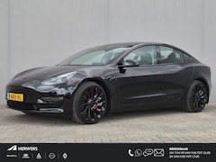 Tesla Model 3 - Performance AWD 75 kWh / CCS snelladen / SOH 94% / Stuur- Stoel & Achterbank verwarming /