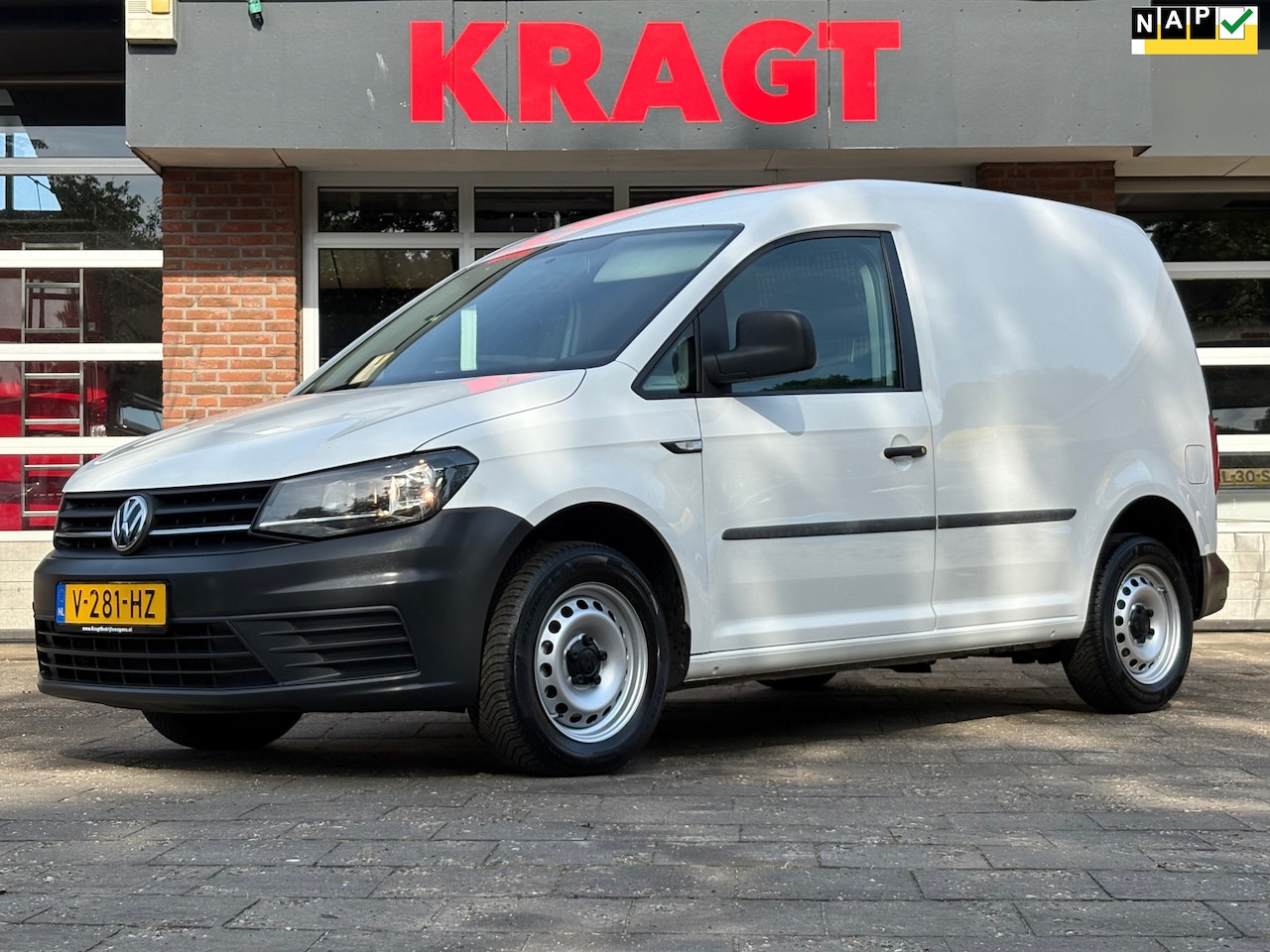 Volkswagen Caddy - 2.0 TDI L1H1 BMT Trendline|EURO6|NAP|airco|cruise|bluetooth|trekhaak|achterdeuren met ruit - AutoWereld.nl