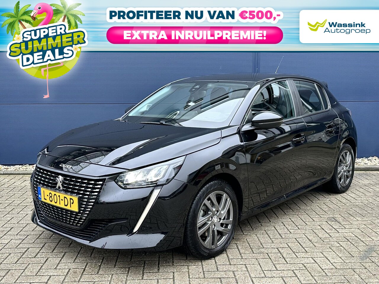 Peugeot 208 - 1.2 PureTech 100pk EAT8 | Automaat | Active Pack | SUMMER DEALS | Trekhaak | All season Ba - AutoWereld.nl