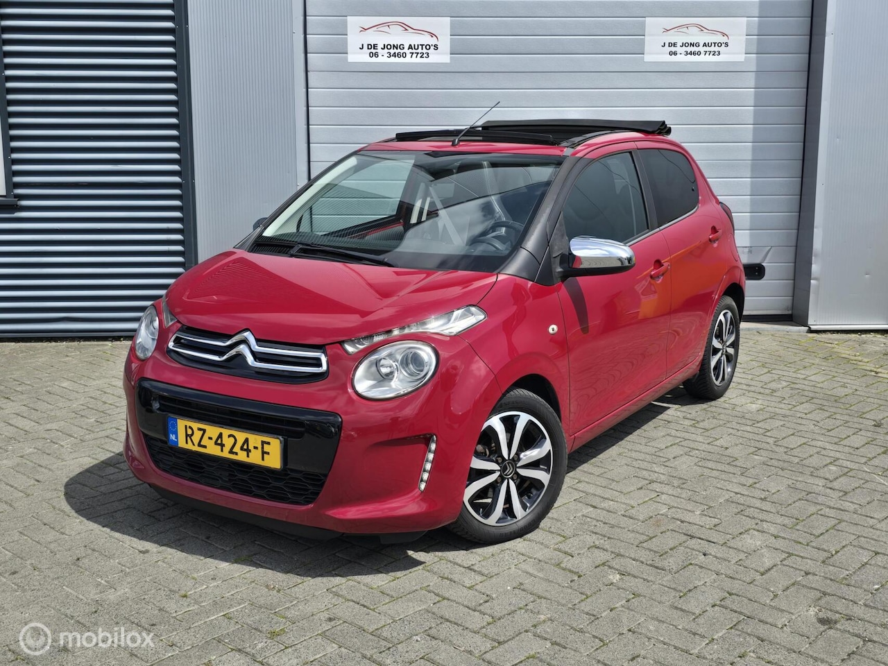 Citroën C1 - 1.0 e-VTi Airscape Shine 86DKM! Cabrio! - AutoWereld.nl