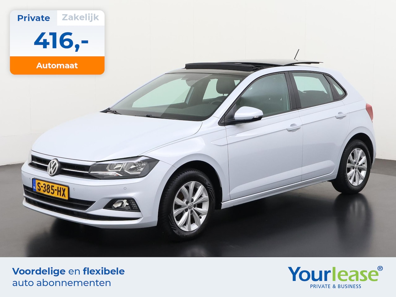 Volkswagen Polo - 1.0 TSI Highline DSG | All-in 416,- Private Lease | Direct uit voorraad - AutoWereld.nl