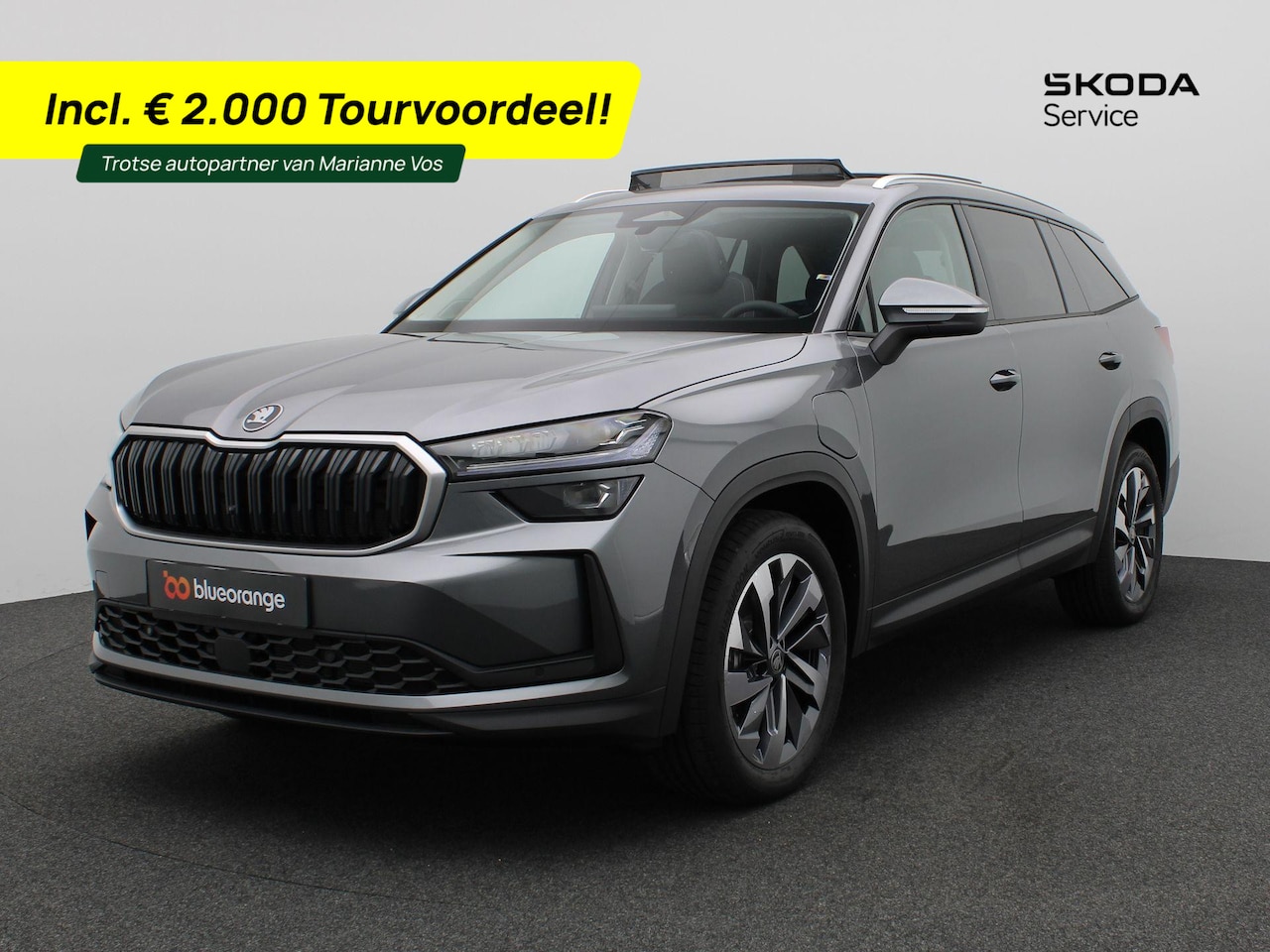Skoda Kodiaq - 1.5 TSI PHEV Business Edition 204PK DSG Pano-Schuifdak, Trekhaak, Side Assist, Virtual Ped - AutoWereld.nl