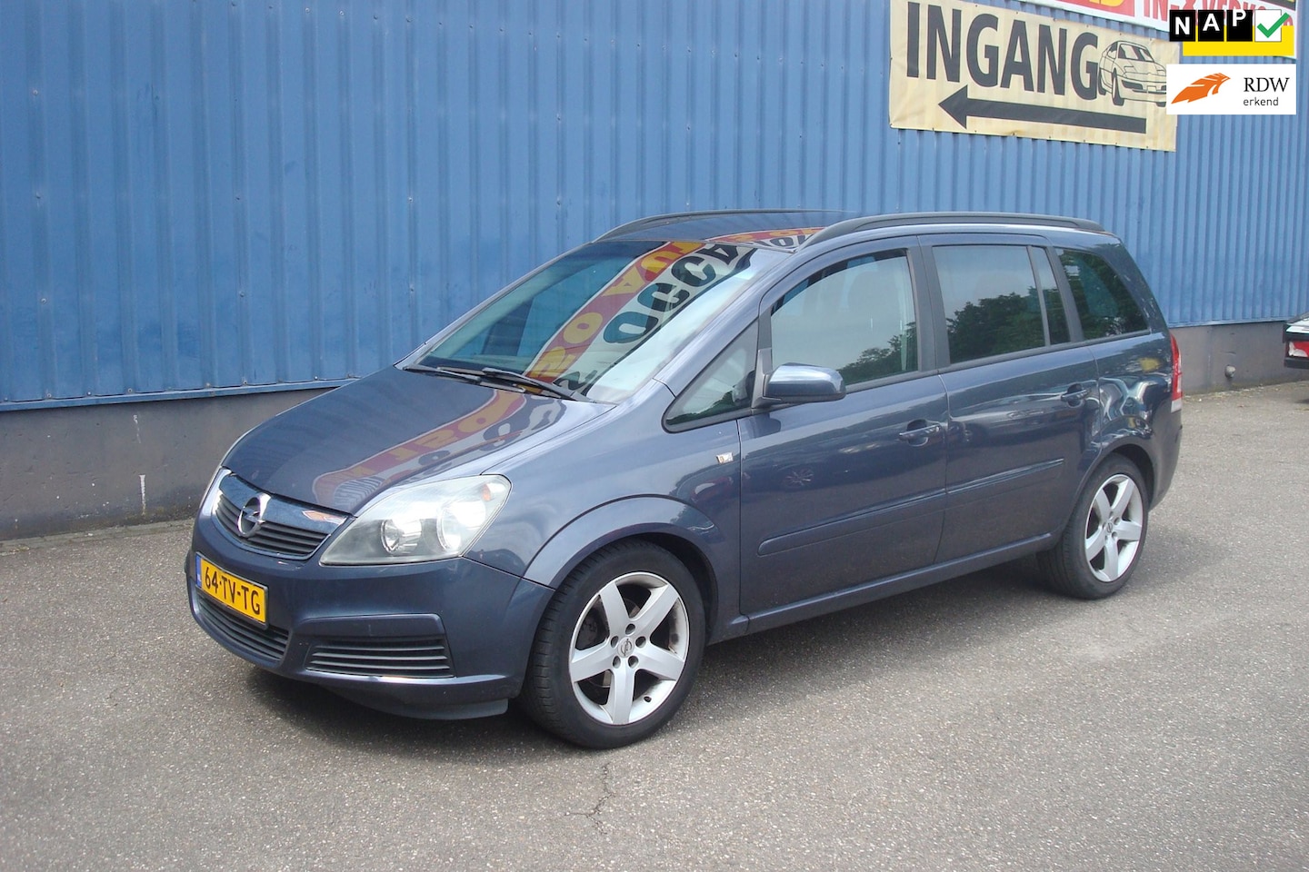 Opel Zafira - 1.8 Enjoy 1.8 Enjoy, Airco, navigatie, 7 persoons - AutoWereld.nl