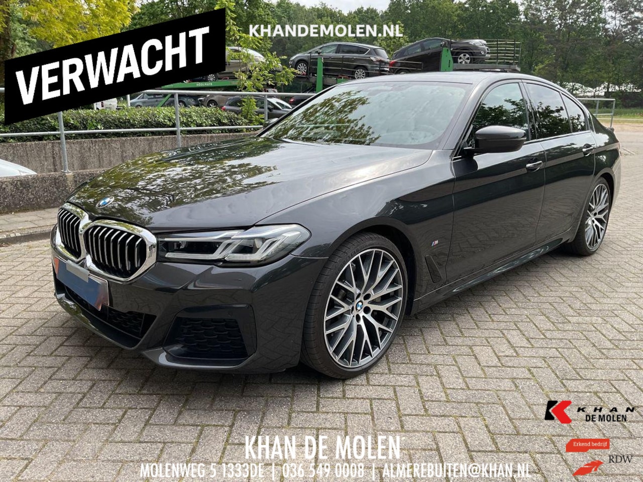 BMW 5-serie - 530i xDrive Business Edition Plus M Sport|Pano|Leder|HUD|Dealer onderhouden - AutoWereld.nl