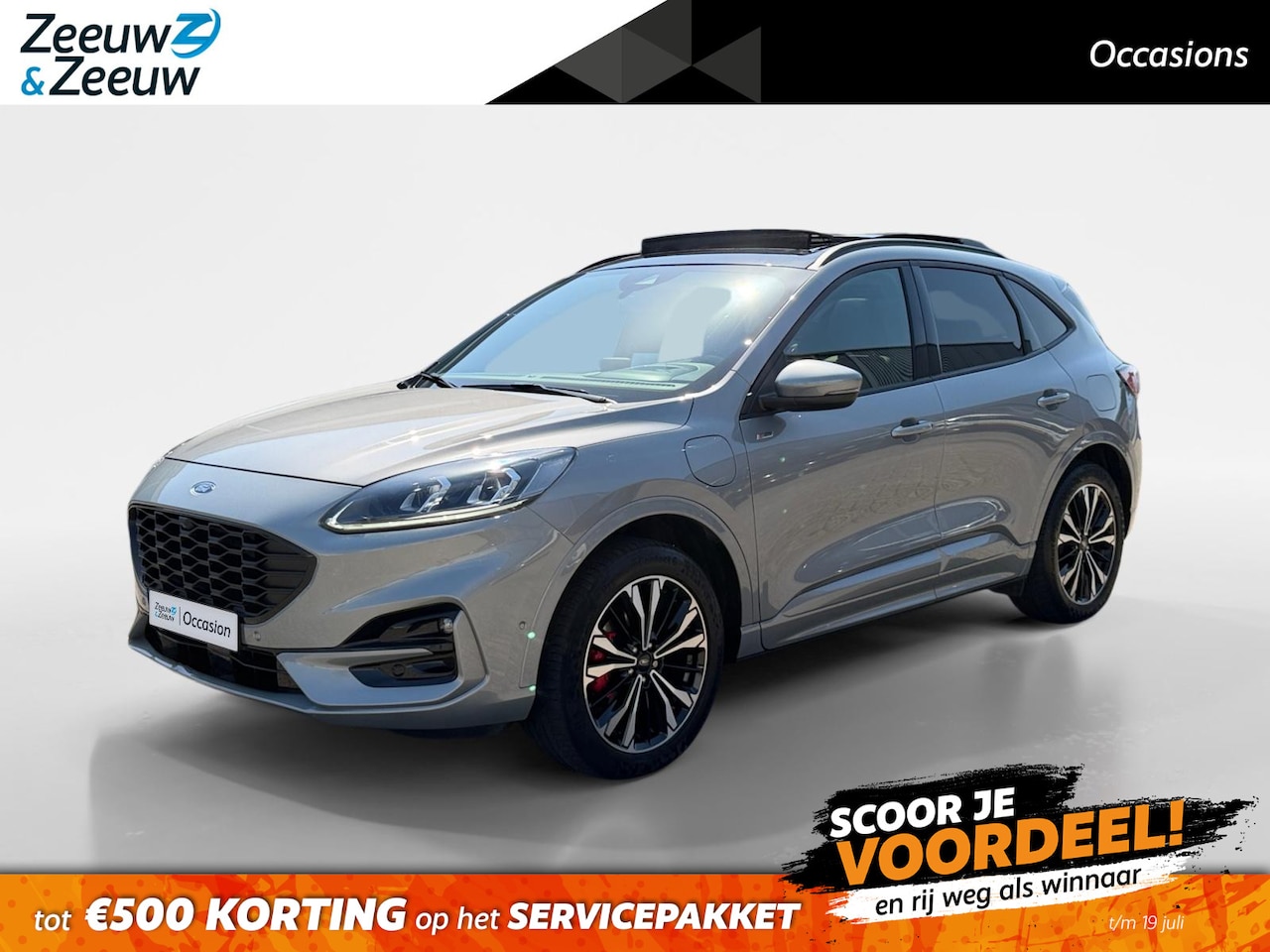 Ford Kuga - 2.5 PHEV ST-Line X | NL auto | Dealer onderhouden | Automaat | Pano dak | Adapt. cruise co - AutoWereld.nl