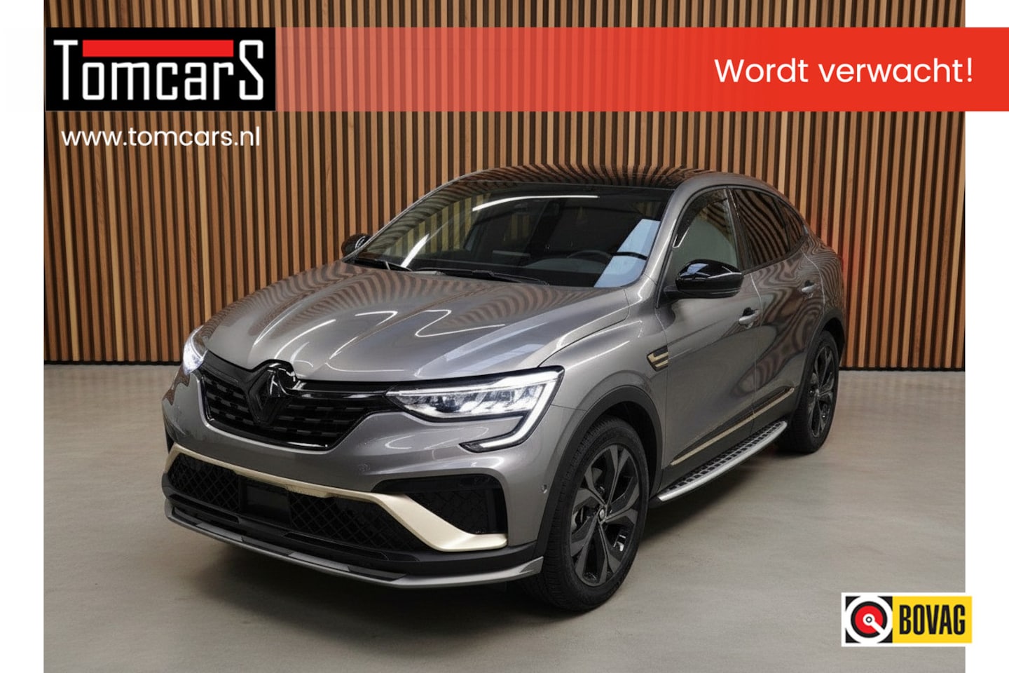 Renault Arkana - 1.6 E-Tech Hybrid 145 Engineered Pano-dak/Gr.-navi/Adapt.-cruise/Stoel-stuurverwarming - AutoWereld.nl