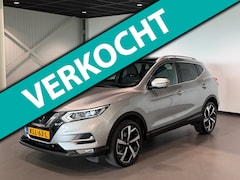 Nissan Qashqai - 1.3 DIG-T Tekna + 1eEig/Dealer-oh|Leder|Trekhaak|360°camera|Carplay/Android