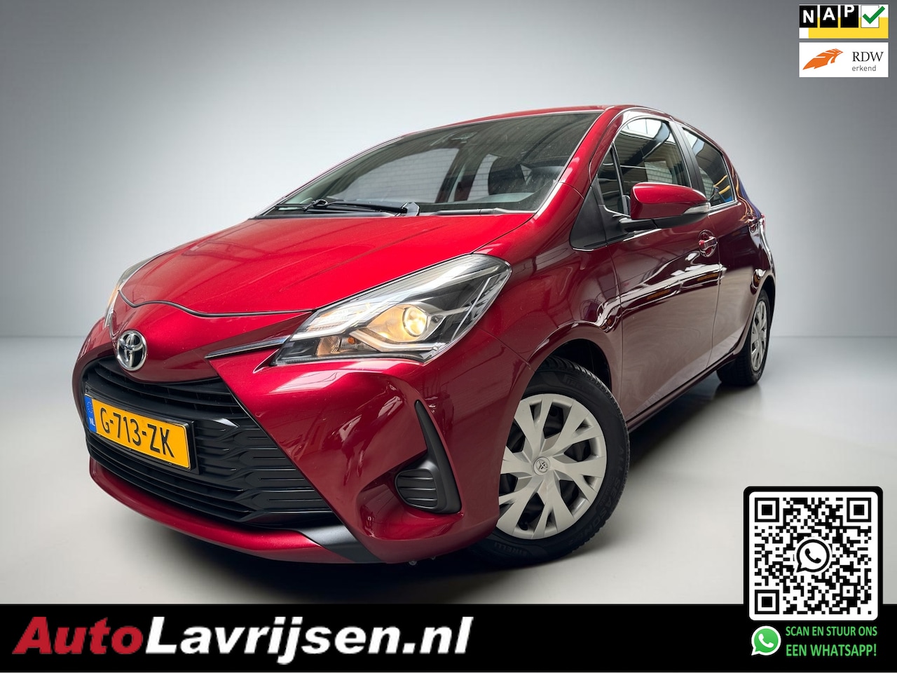 Toyota Yaris - 1.5 VVT-i ACTIVE BENZINE AUTOMAAT 4 CYLINDER MOTOR NAVIGATIE / CAMERA CRUISE NL AUTO NAP!! - AutoWereld.nl