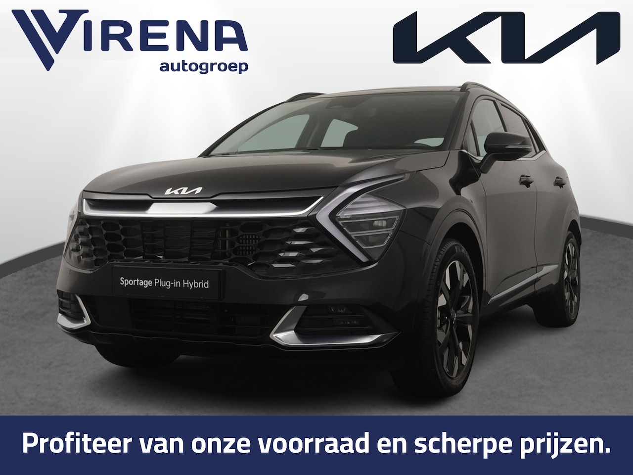 Kia Sportage - 1.6 T-GDi PHEV DynamicPlusLine - Automaat - Stoelverwarming/Stuurwielverwarming Panorama d - AutoWereld.nl