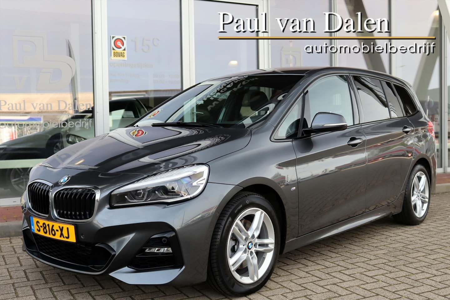 BMW 2-serie Gran Tourer - (f46) 218i 140PK AUTOMAAT M-SPORT 5 P. Navi | Led | Head Up | Half Leer | Stoelverwarming - AutoWereld.nl