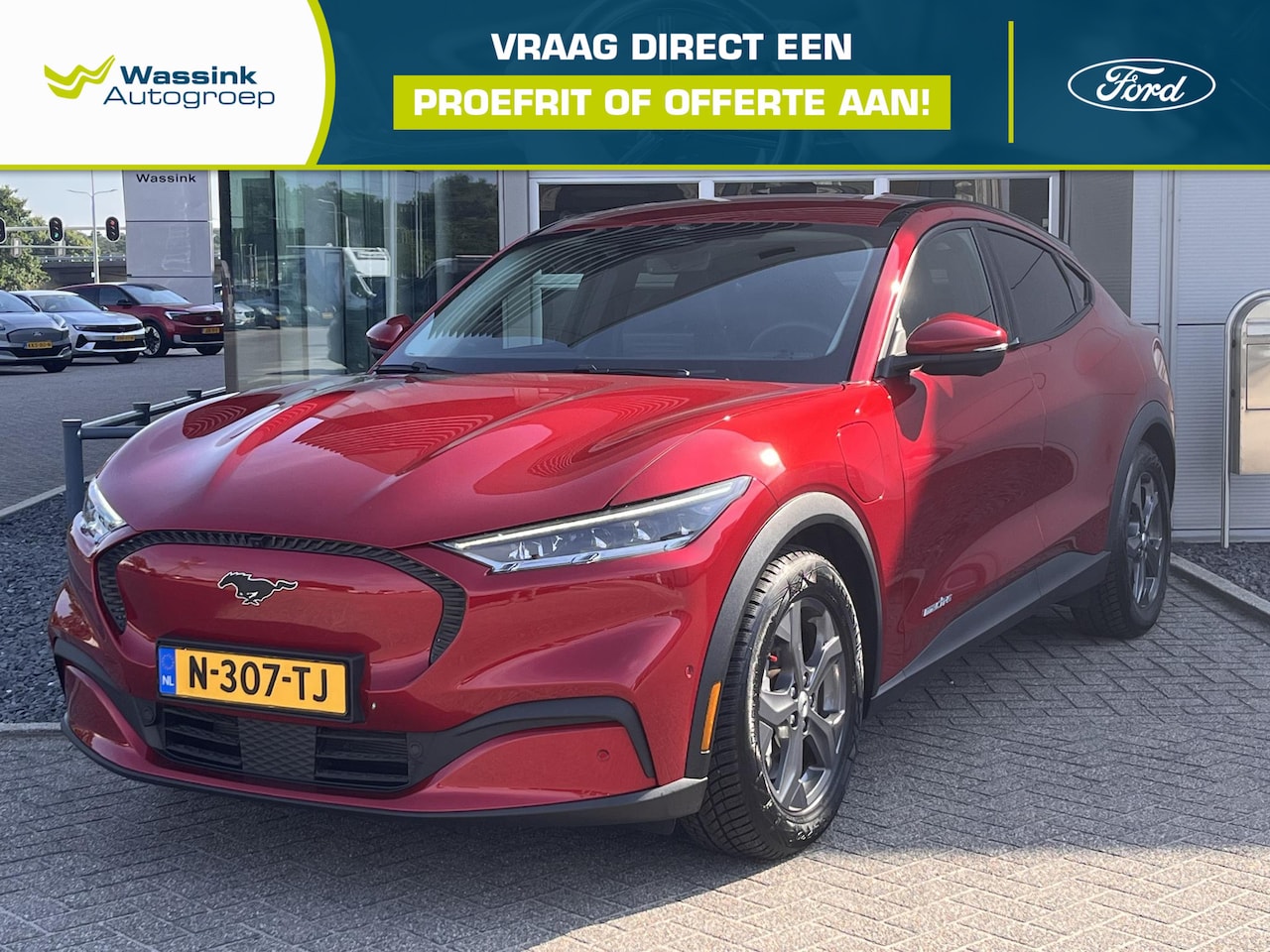 Ford Mustang Mach-E - RWD 75 kWh Adaptive cruise control | Navigatie | Technology Pack | - AutoWereld.nl