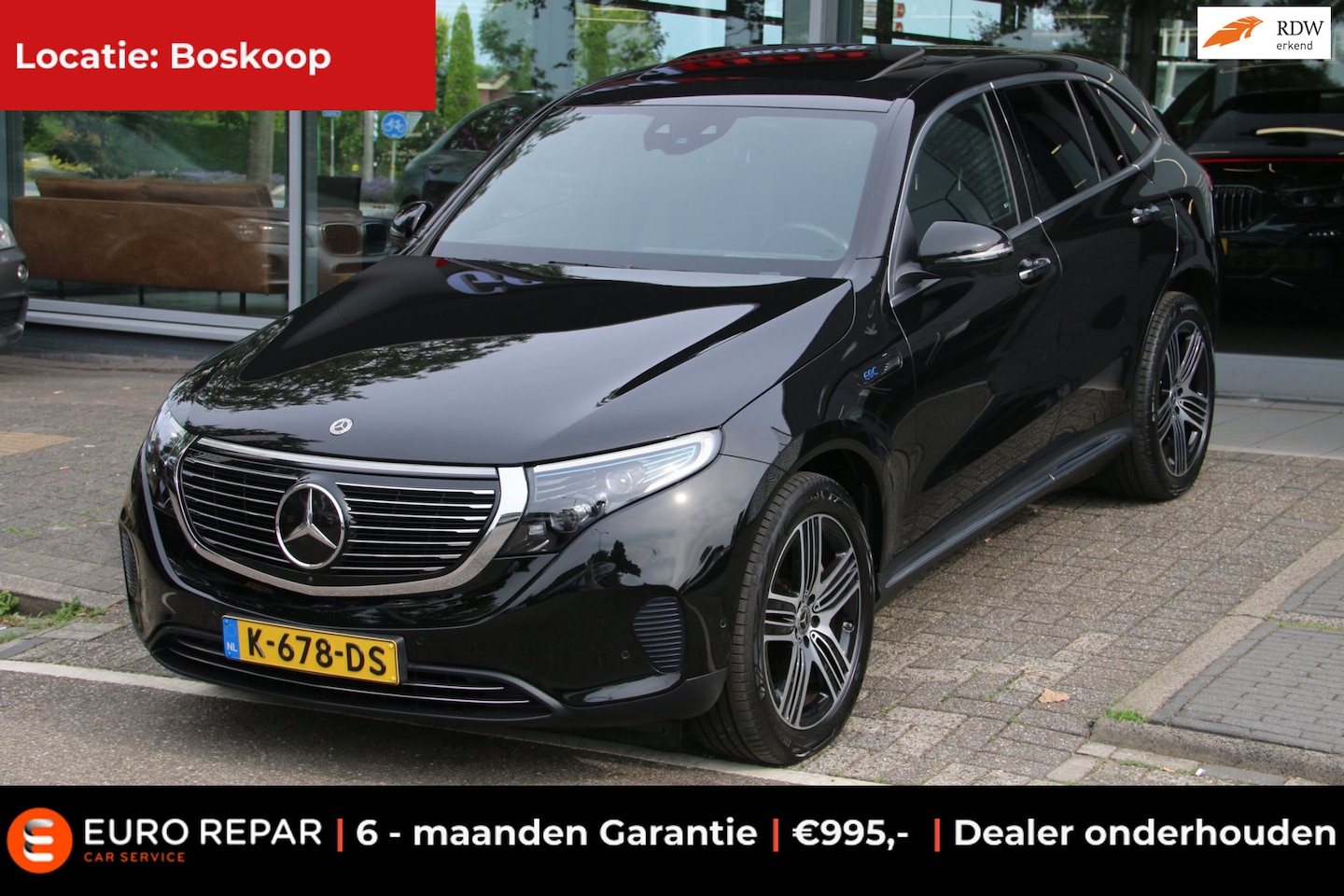 Mercedes-Benz EQC - 400 4MATIC Business Solution Luxury 400 4MATIC Business Solution Luxury 80 kWh - AutoWereld.nl