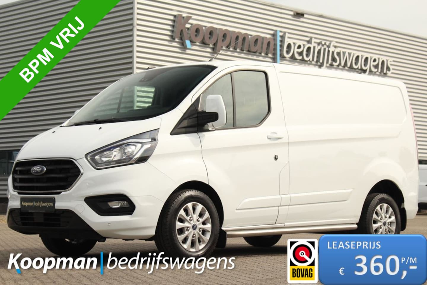 Ford Transit Custom - 280 2.0TDCI 170pk L1H1 Limited | Automaat | Camera | Trekhaak | Cruise | Carplay/Android | - AutoWereld.nl