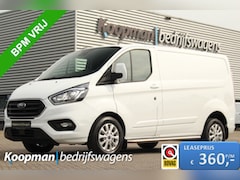 Ford Transit Custom - 280 2.0TDCI 170pk L1H1 Limited | Automaat | Camera | Trekhaak | Cruise | Carplay/Android |