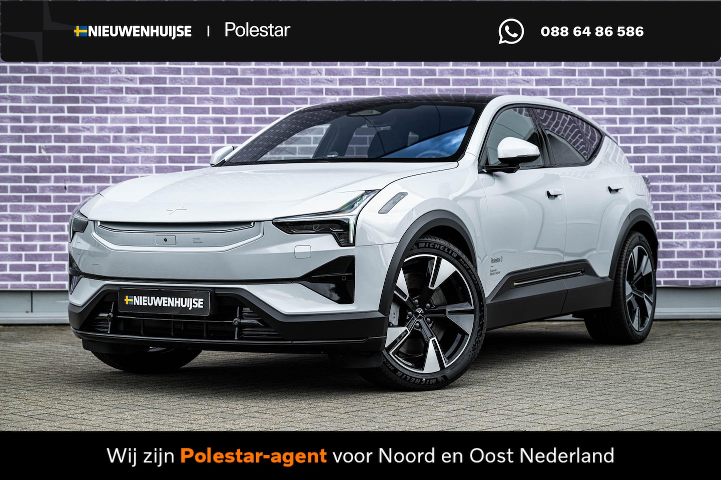 Polestar 3 - Dual Motor Prime 106 kWh | 800V Snelladen | MY26 | Pilot | Plus | Trekhaak | HD LED Koplam - AutoWereld.nl