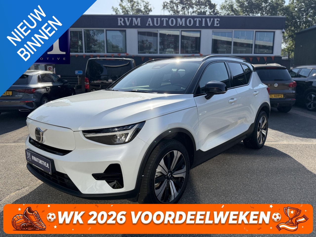Volvo XC40 - Recharge Core 70 kWh VAN: 32.900,- VOOR: 30.877,- UW WKVOORDEEL: 2.023,- | SOH 94% | VOLVO - AutoWereld.nl