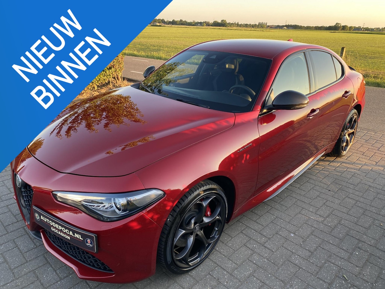 Alfa Romeo Giulia - 2.0 T Veloce Ti AWD Rosso Competitione Ti face lift!! - AutoWereld.nl