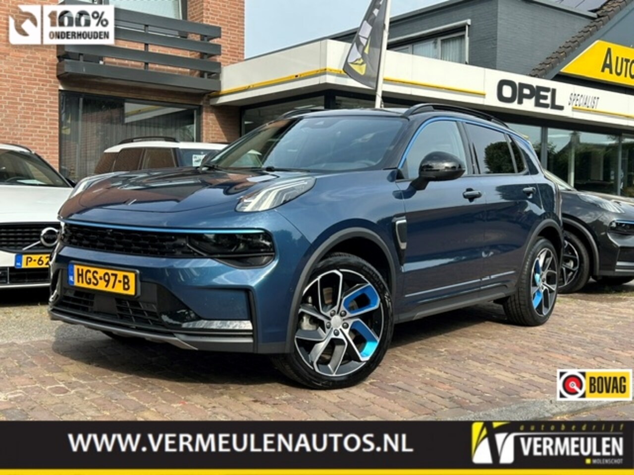 Lynk & Co 01 - 1.5 261PK Plug-in Hybrid Automaat + 20''/ Navi/ Clima/ Ad.Cruise/ Panorama/ Camera/ Full-L - AutoWereld.nl