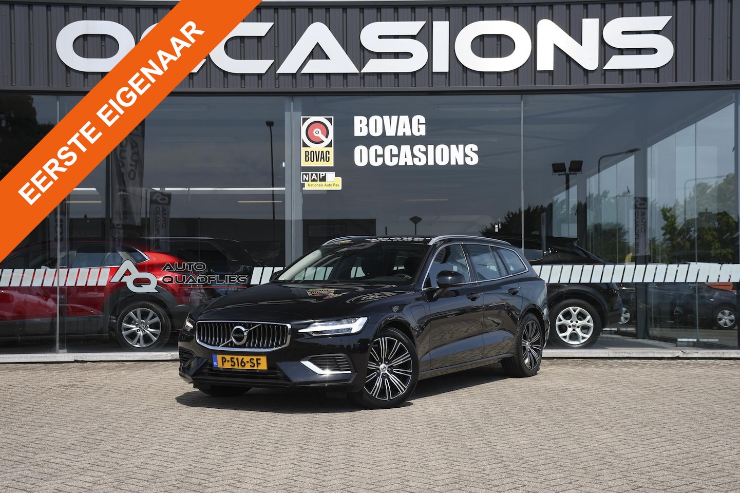 Volvo V60 - 2.0 T6 Plug-in hybrid AWD Core Bright 1 EIGENAAR - AutoWereld.nl