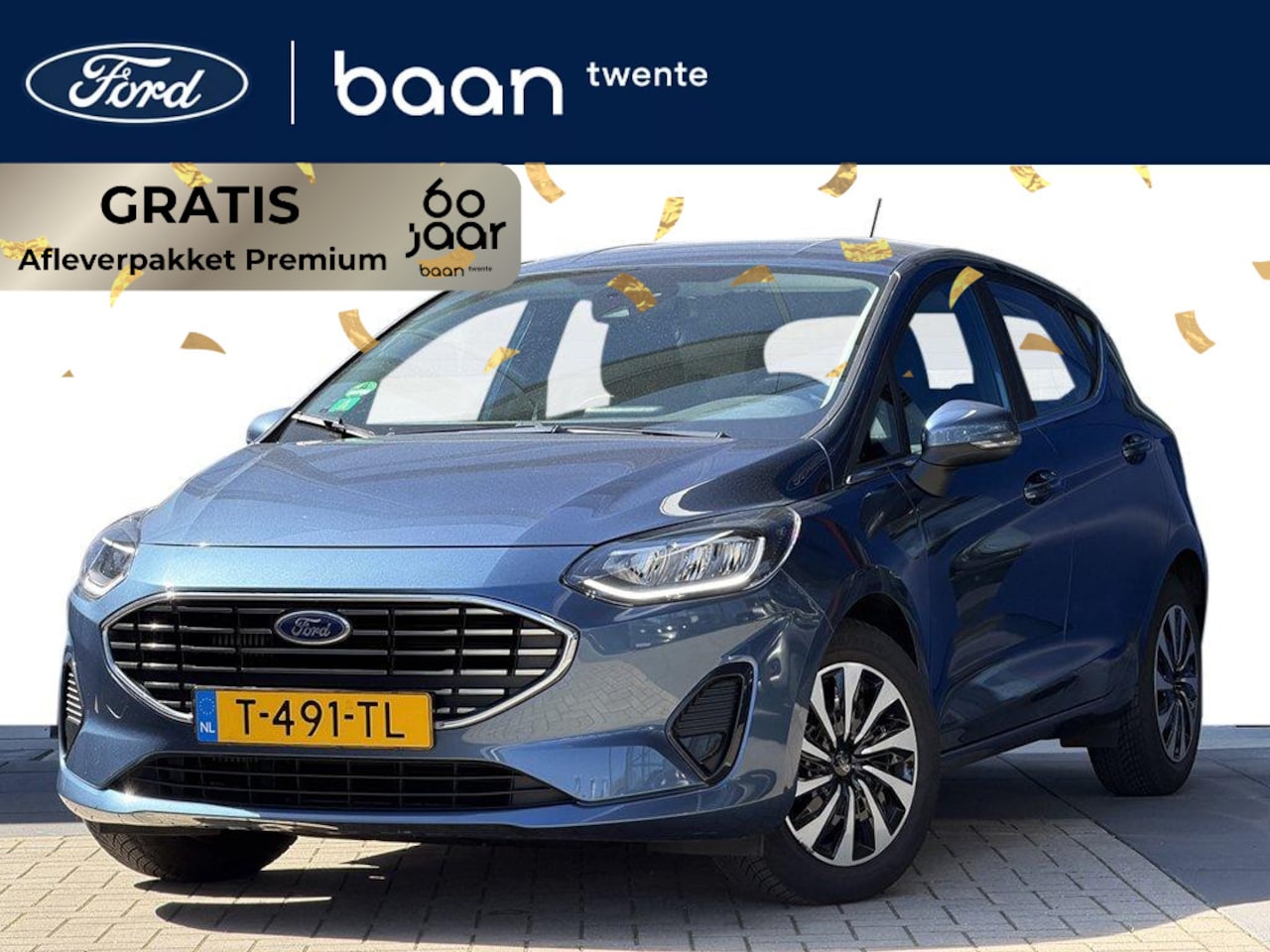Ford Fiesta - 1.0 Hybrid Titanium | Winter Pack | Apple Carplay | Aut. Airco | Keyless | Privacy glass | - AutoWereld.nl
