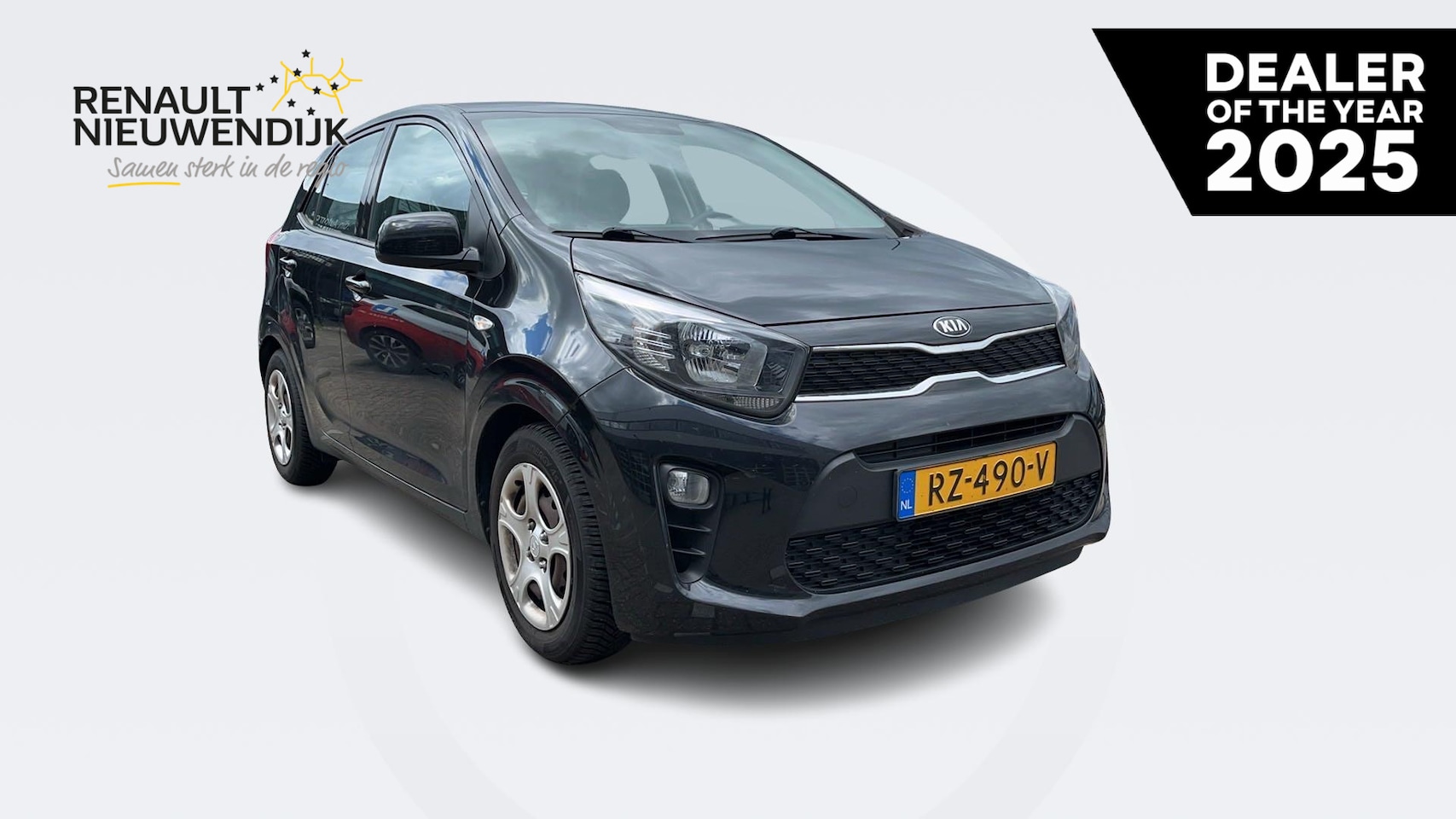 Kia Picanto - 1.0 CVVT ComfortLine l CAMERA l AIRCO l ALL SEASON BANDEN - AutoWereld.nl