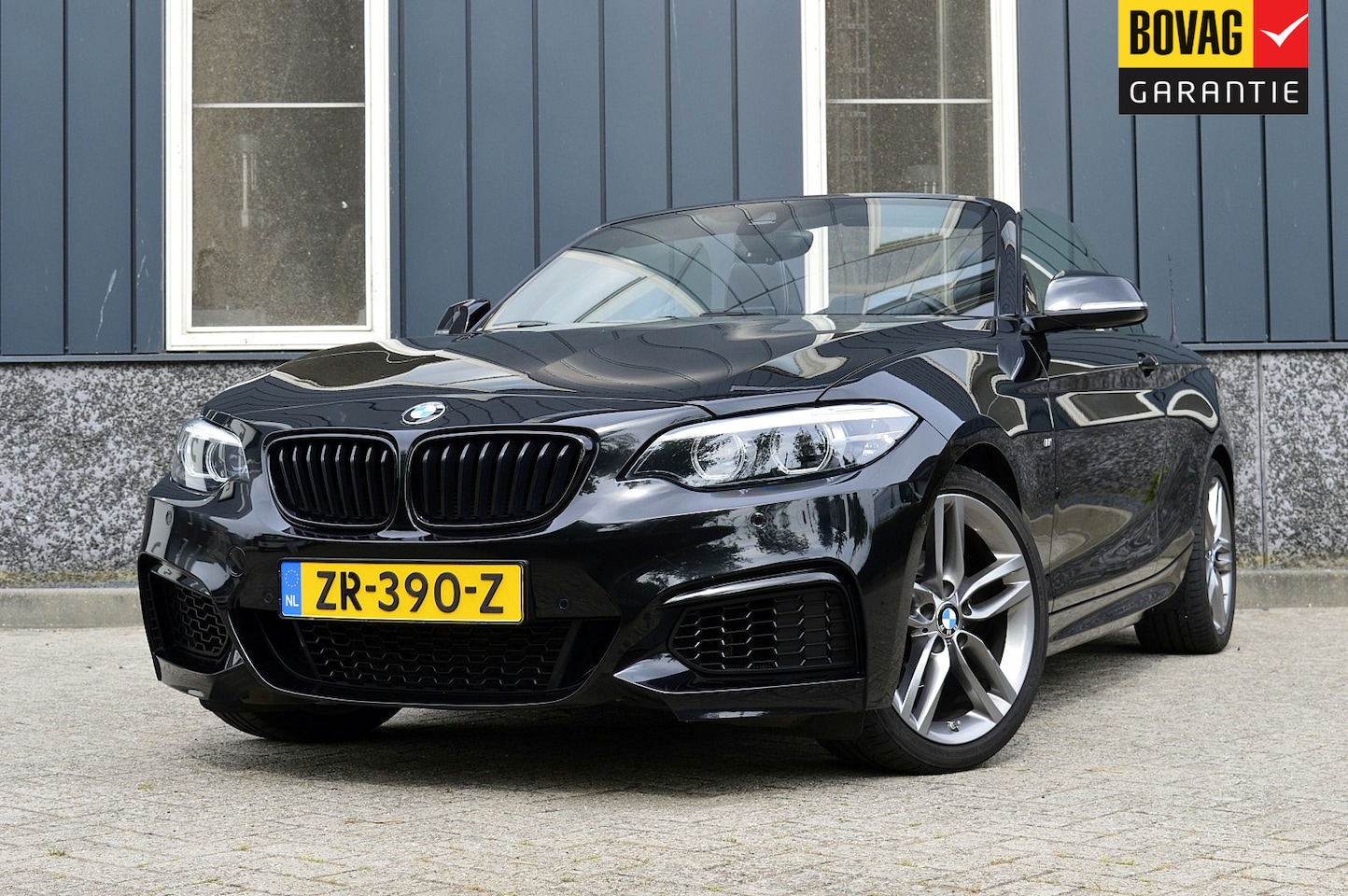BMW 2-serie Cabrio - 218i M-Sport Rijklaarprijs-Garantie Leder Sport interieur Airco Led Camera - AutoWereld.nl