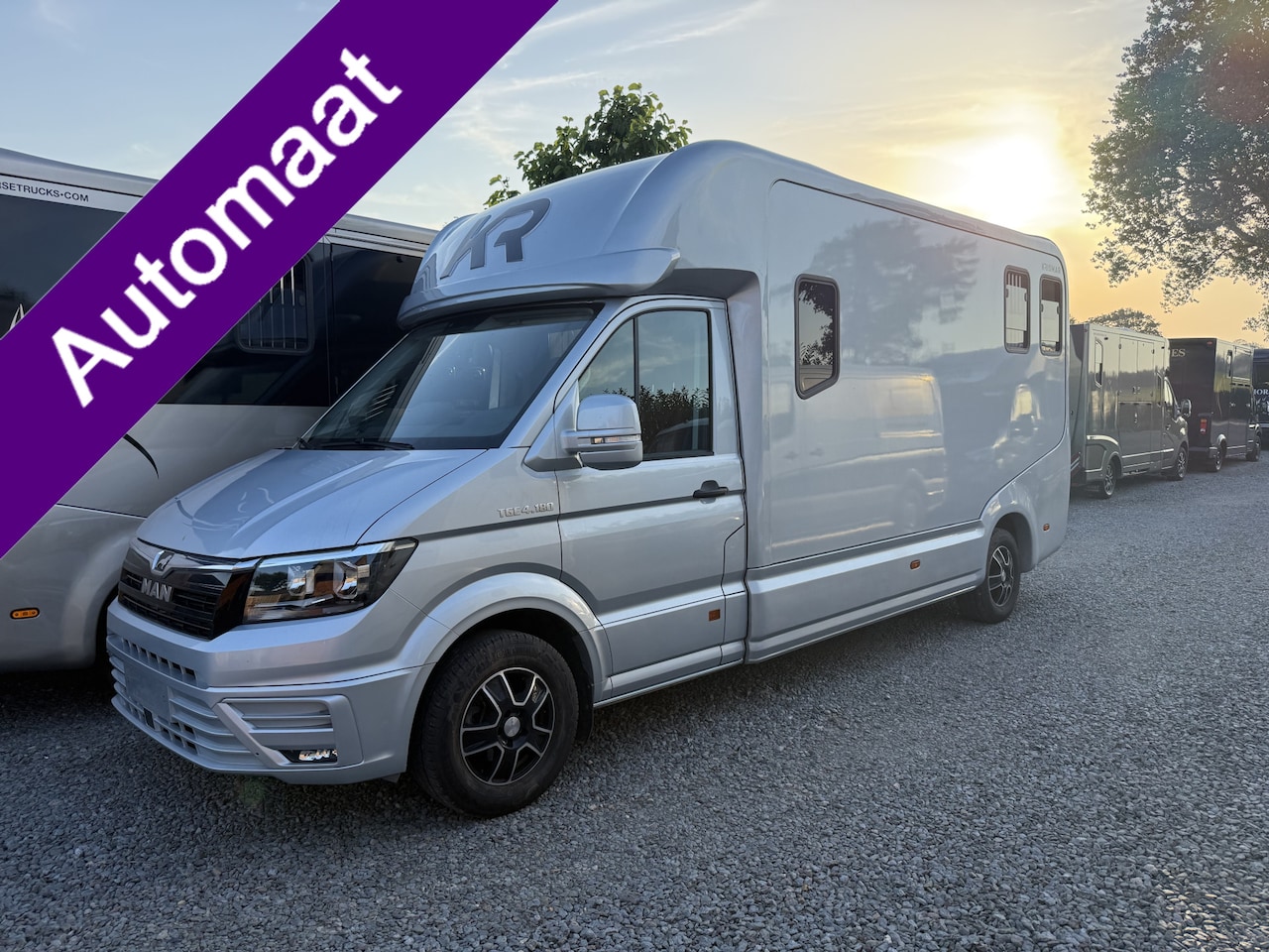 MAN TGE - | HORSETRUCK | KRISMAR | STALLION 5XL | 2024 | AUTOMAAT | 180PK | C1 RIJBEWIJS | L4 | HENG - AutoWereld.nl