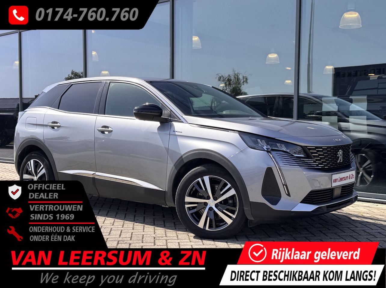 Peugeot 3008 - 1.6 HYbrid 225 Allure Pack | Climate Control | Plug-in Hybrid | Keyless | Achteruitrijcame - AutoWereld.nl