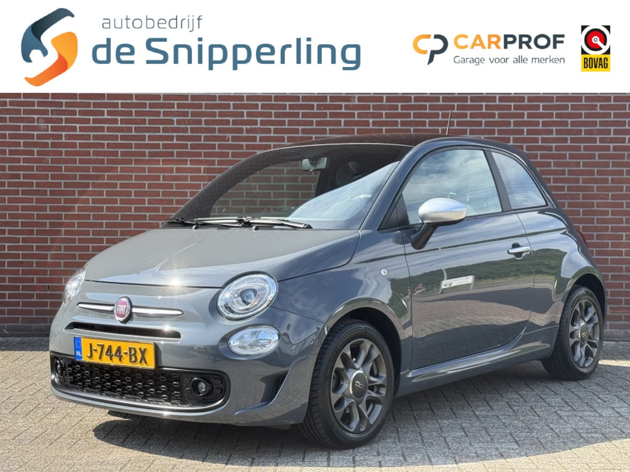 Fiat 500 - 1.0 Hybr. Rockstar AIRCO PANO CARPLAY CRUISE PDC LMV - AutoWereld.nl