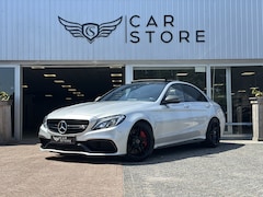Mercedes-Benz C-klasse - AMG 63 S |SCHAALSTOELEN|PANO|BURMESTER|360°|SPORT UITLAAT|CARBON|MEMORY|DEALER ONDERHOUDEN